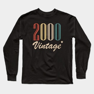 Vintage 2000 Long Sleeve T-Shirt